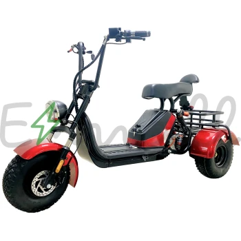 ЭЛЕКТРОСКУТЕР CITYCOCO GT X6 TRIKE mini 1000W 15AH 48V КРАСНЫЙ